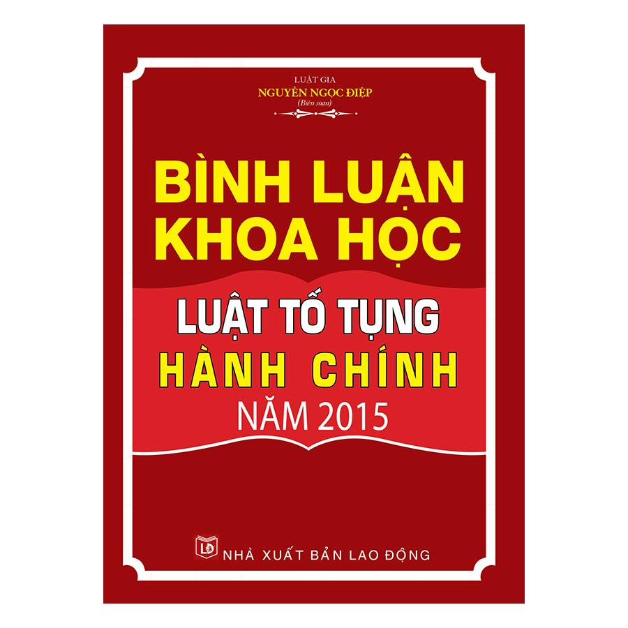 Bình Luận Khoa Học Luật Tố Tụng Hành Chính 2015