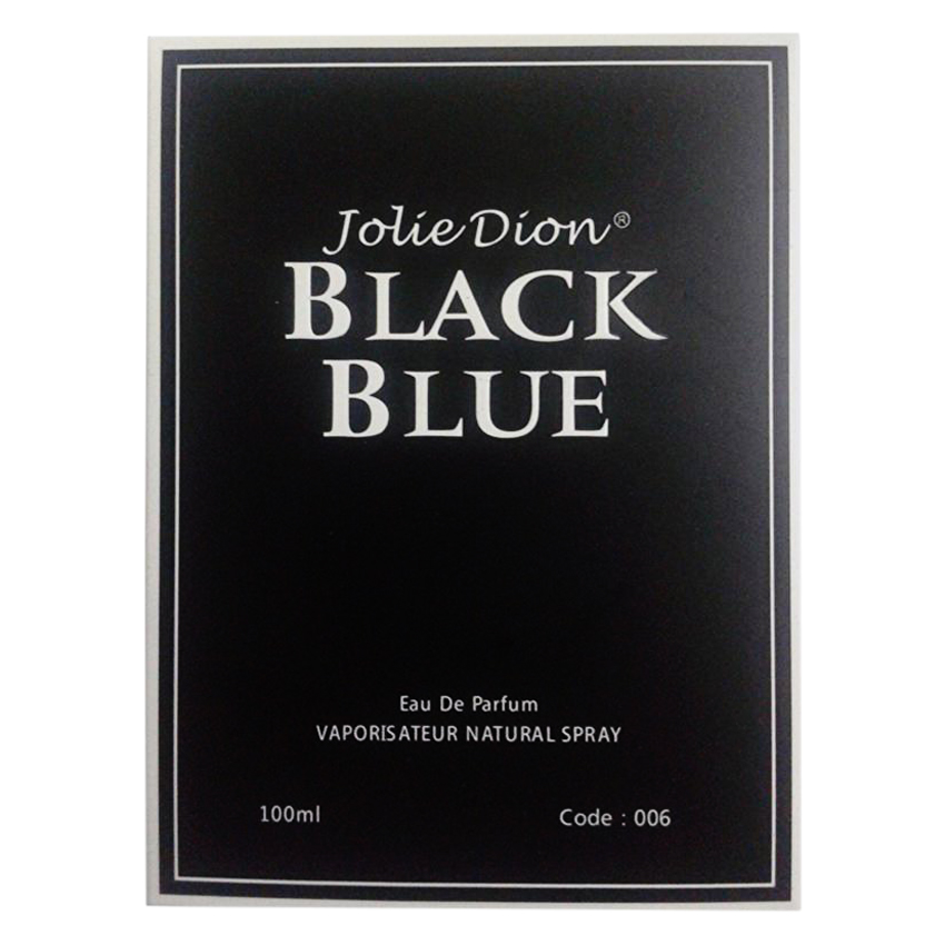 Nước Hoa Nam Jolie Dion Black Blue 1 (100ml) - 006