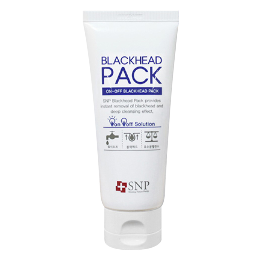 Mặt Nạ Dạng Bùn Trị Mụn Đầu Đen Và Kiểm Soát Bã Nhờn SNP On-Off Blackhead Pack (80g)