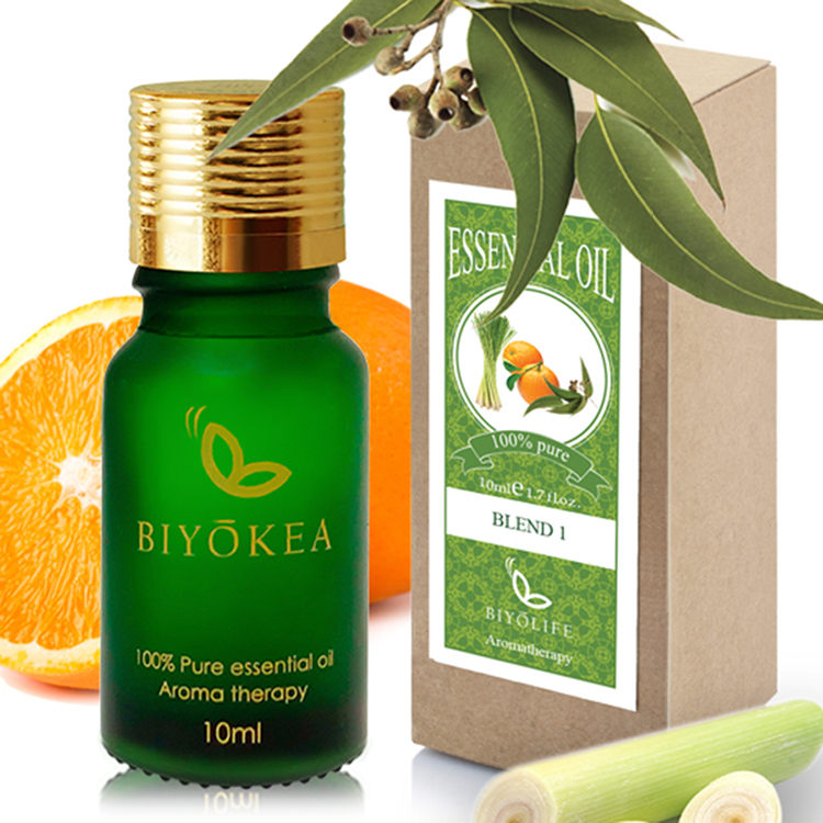 Tinh Dầu Hỗn Hợp Biyokea 1: Cam + Sả + Khuynh Diệp