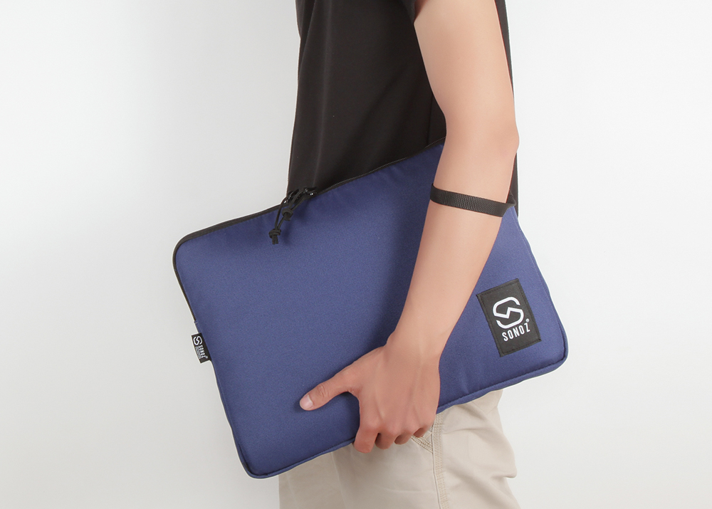Túi Chống Sốc Laptop 15 inch Sonoz Sleeve Case BLEU0517 (38 x 28 cm) - Xanh Đậm
