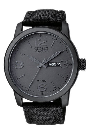 Đồng Hồ Nam Citizen Dây Vải Nato BM8475-00F - Mặt Xám