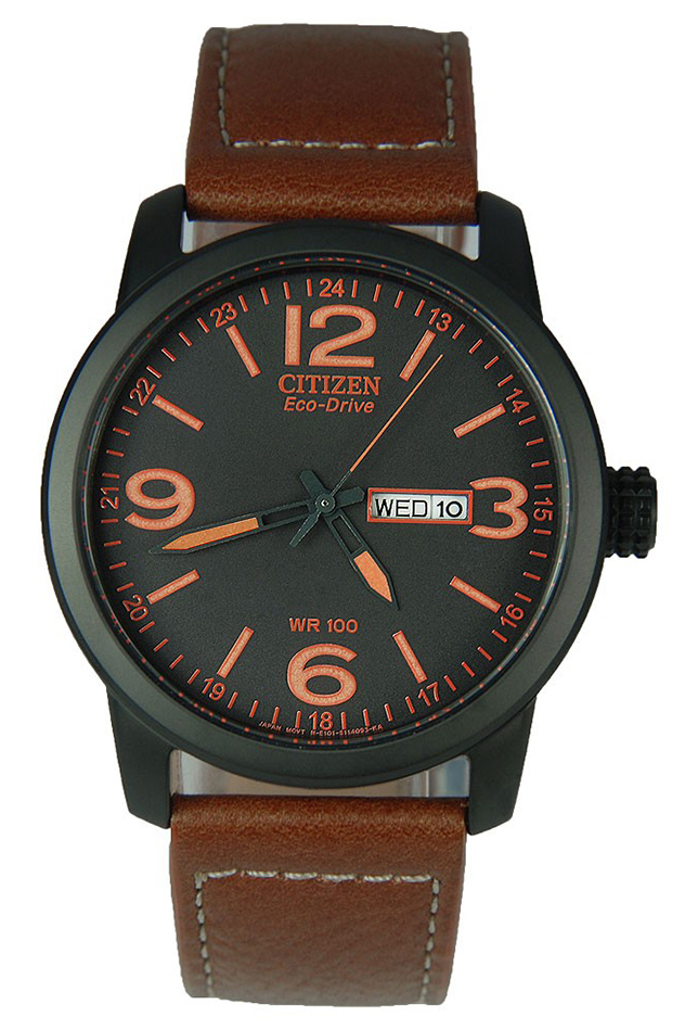 Đồng Hồ Nam Citizen Dây Da BM8475-26E - Mặt Đen