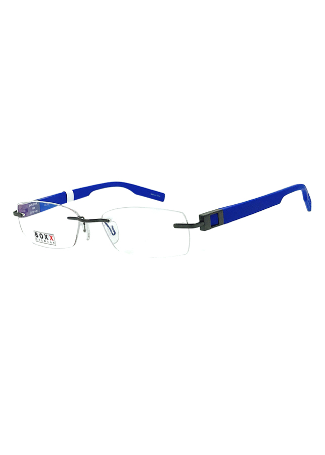 Gọng Kính Unisex Boxx BMX917R F90-A019 - Xanh + Tặng Bộ Tua Vít Sửa Kính