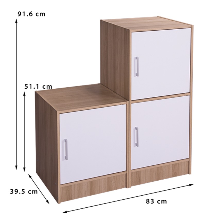 Combo 2 Tủ Modulo Home Leo 1-1 + Leo 2-2