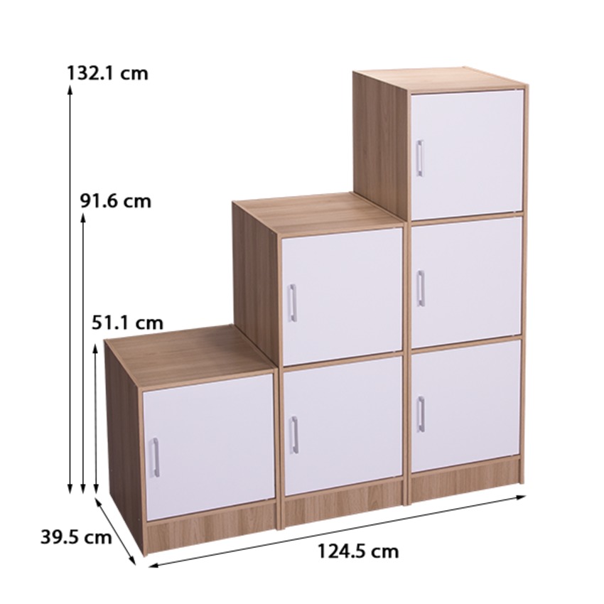 Combo 3 Tủ Modulo Home Leo 1-1 + Leo 2-2 + Leo 3-3