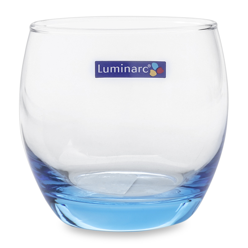 Bộ 6 Ly Thủy Tinh Thấp Luminarc Salto Ice Blue J1584 -