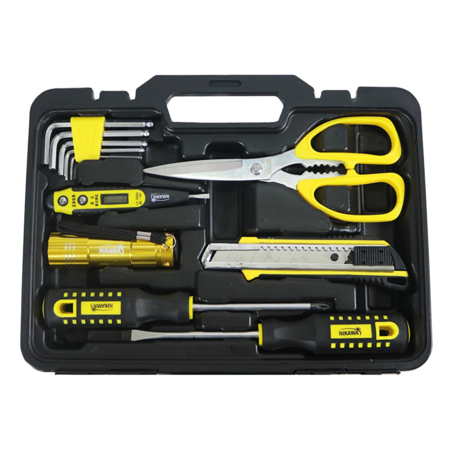 Bộ Dụng Cụ 12 Món Nikawa Tools NK-BS312 – Đen