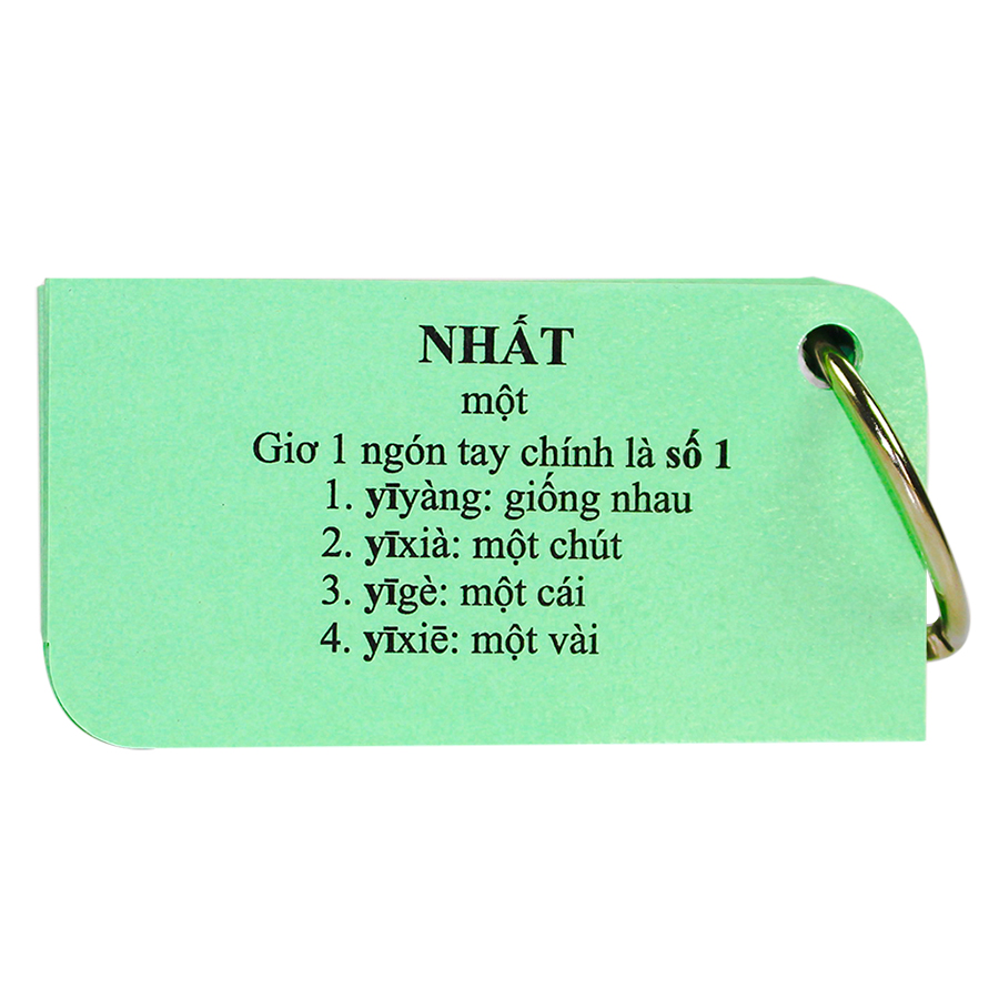 Bộ KatchUp Flashcard 3000 Từ Vựng Tiếng Trung  A - High Quality