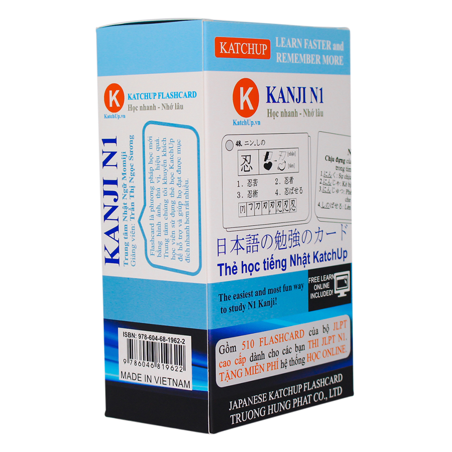 Flashcard KatchUp - Hán Tự N1 (Kanji N1)