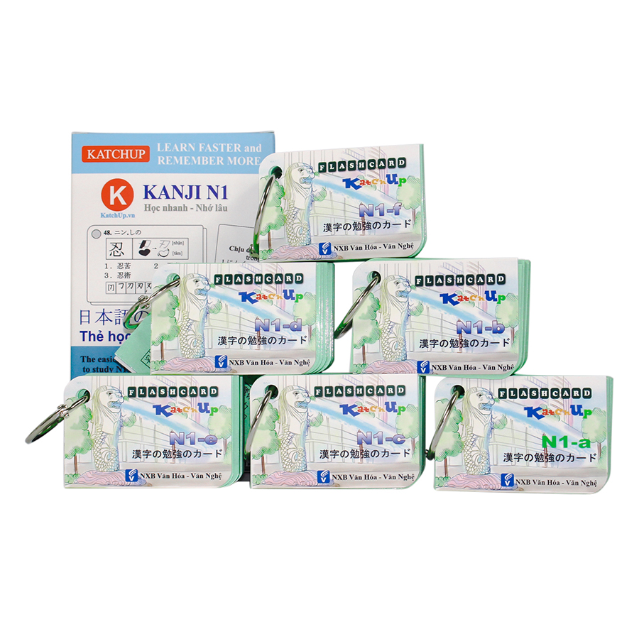 Flashcard KatchUp - Hán Tự N1 (Kanji N1)
