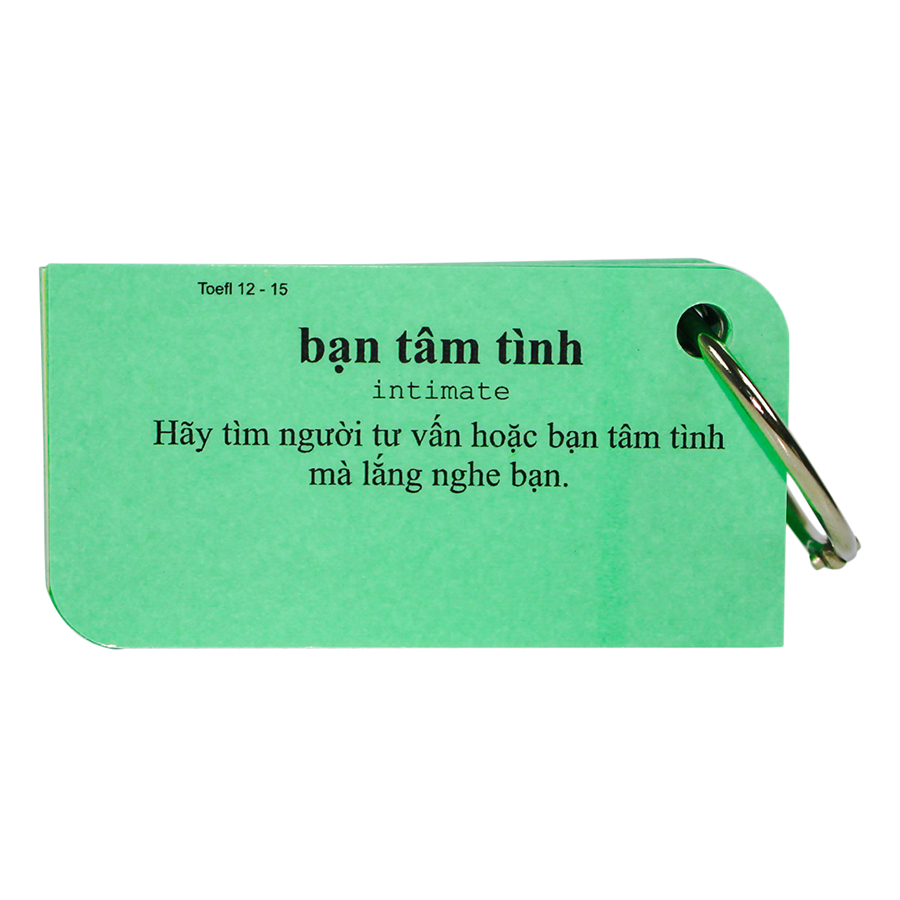 Bộ KatchUp Flashcard TOEFL B - High Quality