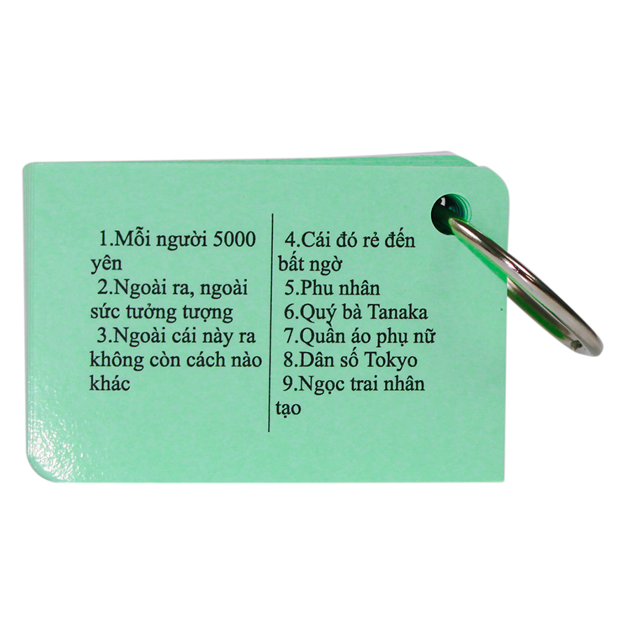 Bộ KatchUp Flashcard Từ Vựng N3 (Soumatome N3) - High Quality