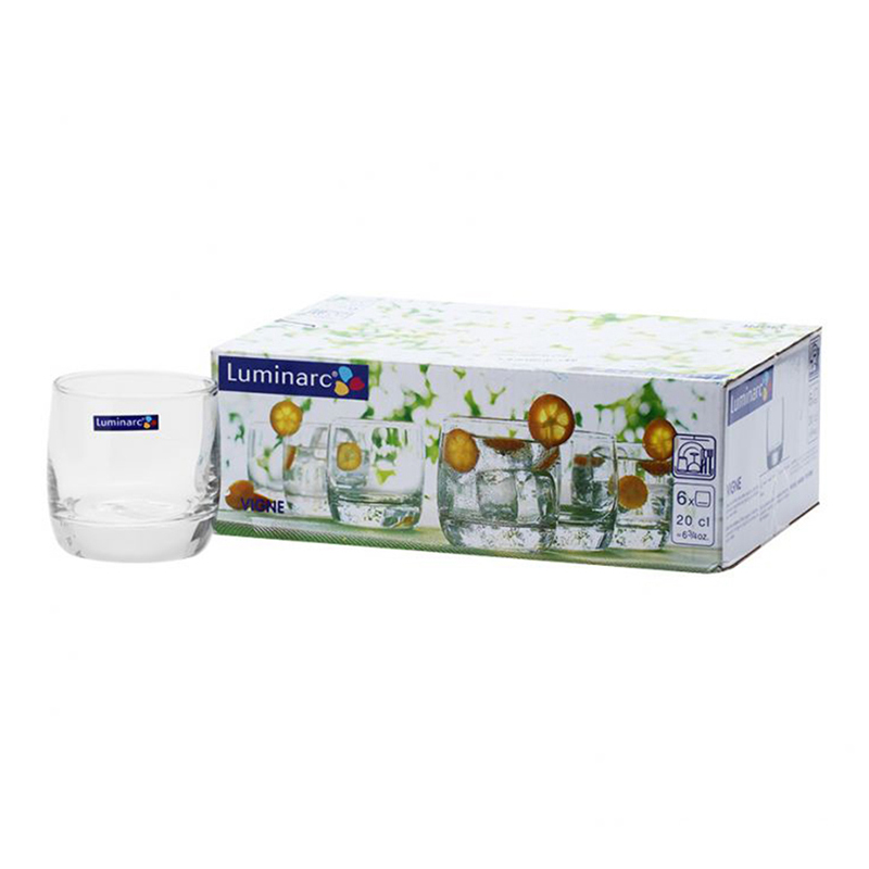 Ly Thủy Tinh Thấp Luminarc Granity D0784 200ml