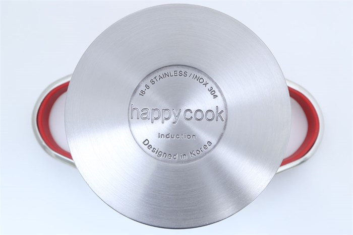 Bộ Nồi Inox Happy Cook Aries 6 Món HC06AR