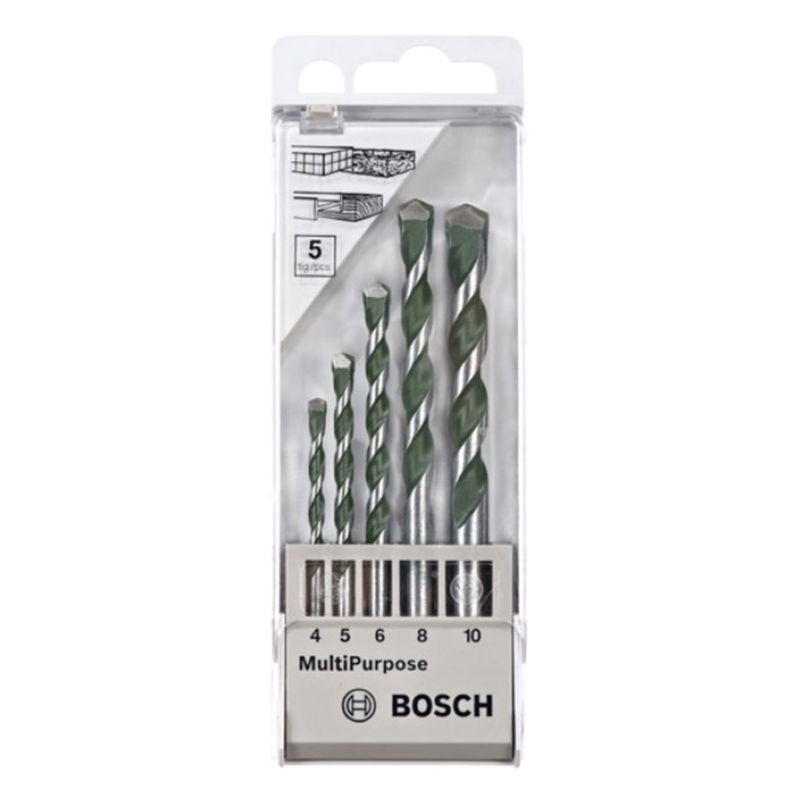 Bộ 5 Mũi Khoan Đa Năng Bosch 2608680798