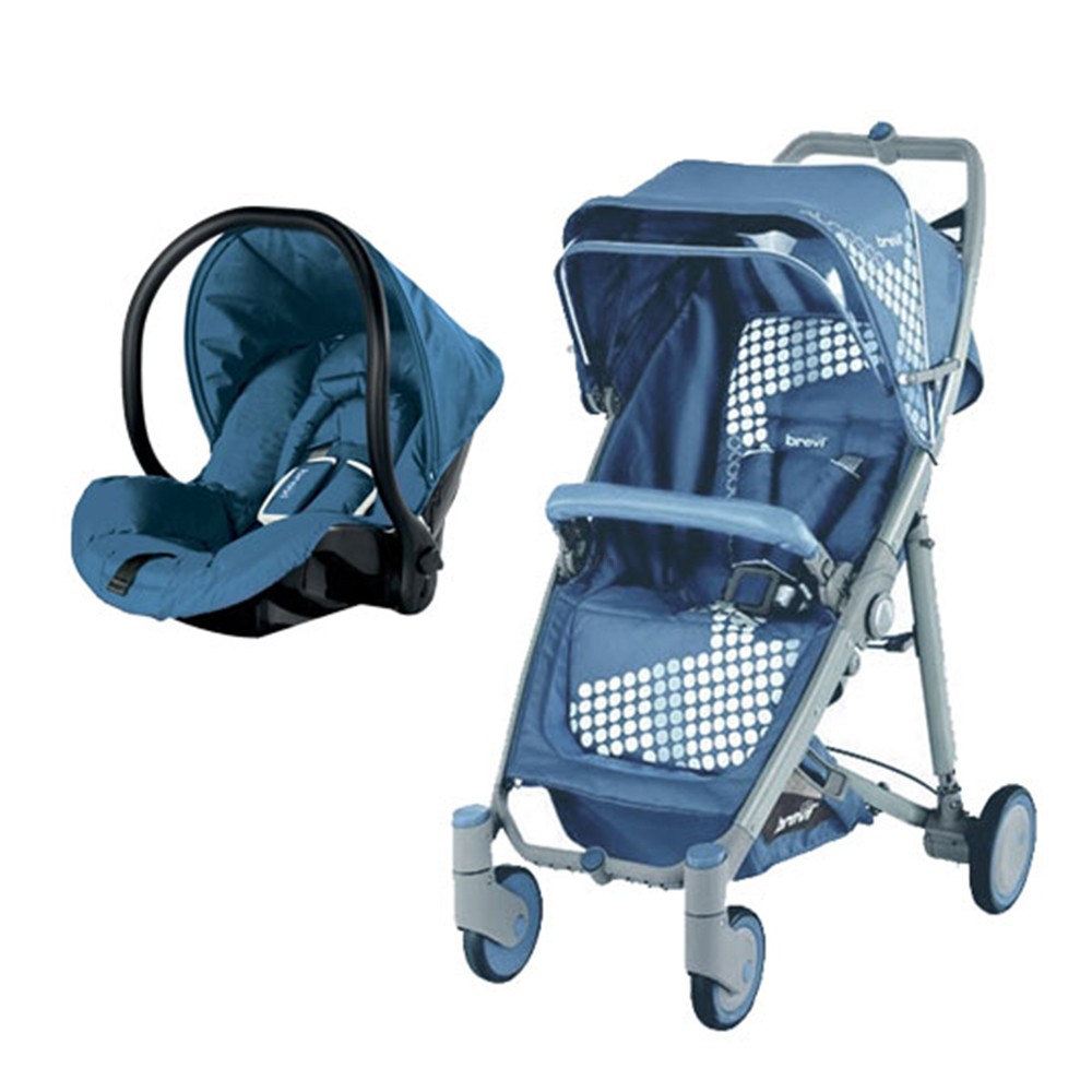 Bộ xe đẩy Brevi Crytal BRE719