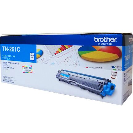 Brother TN-261C Toner Cho HL-3150CDN/3170CDW/MFC-9140CDN/9330CDW - Hàng Chính Hãng