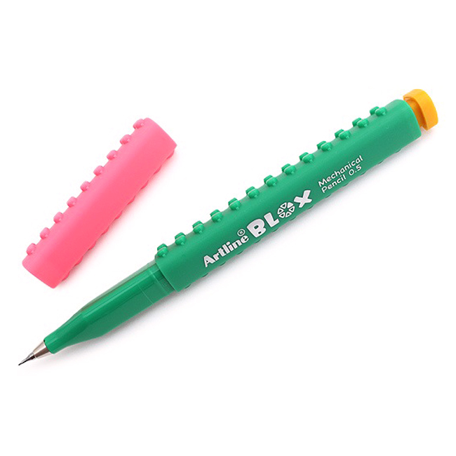 Bút Chì Bấm Artline Stix 7050 - Thân Màu Lục