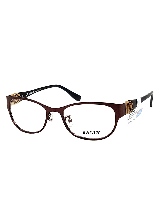 Gọng Kính Nữ Bally BY1020A 02 (57/16/135) - Đen Đỏ