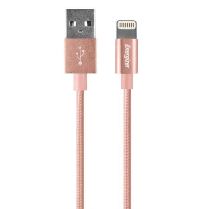 Cáp Sạc Energizer Lightning  1.2m Metallic - Hàng Chính Hãng