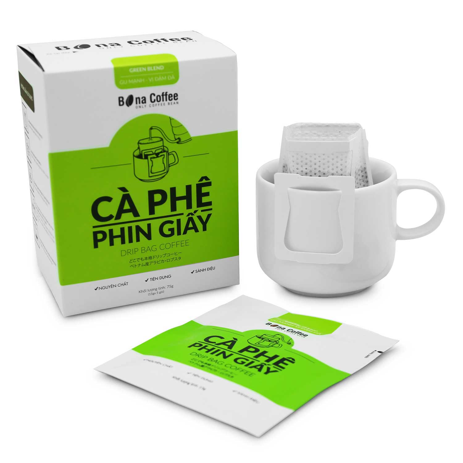 Cà Phê Phin Giấy Bona Coffee