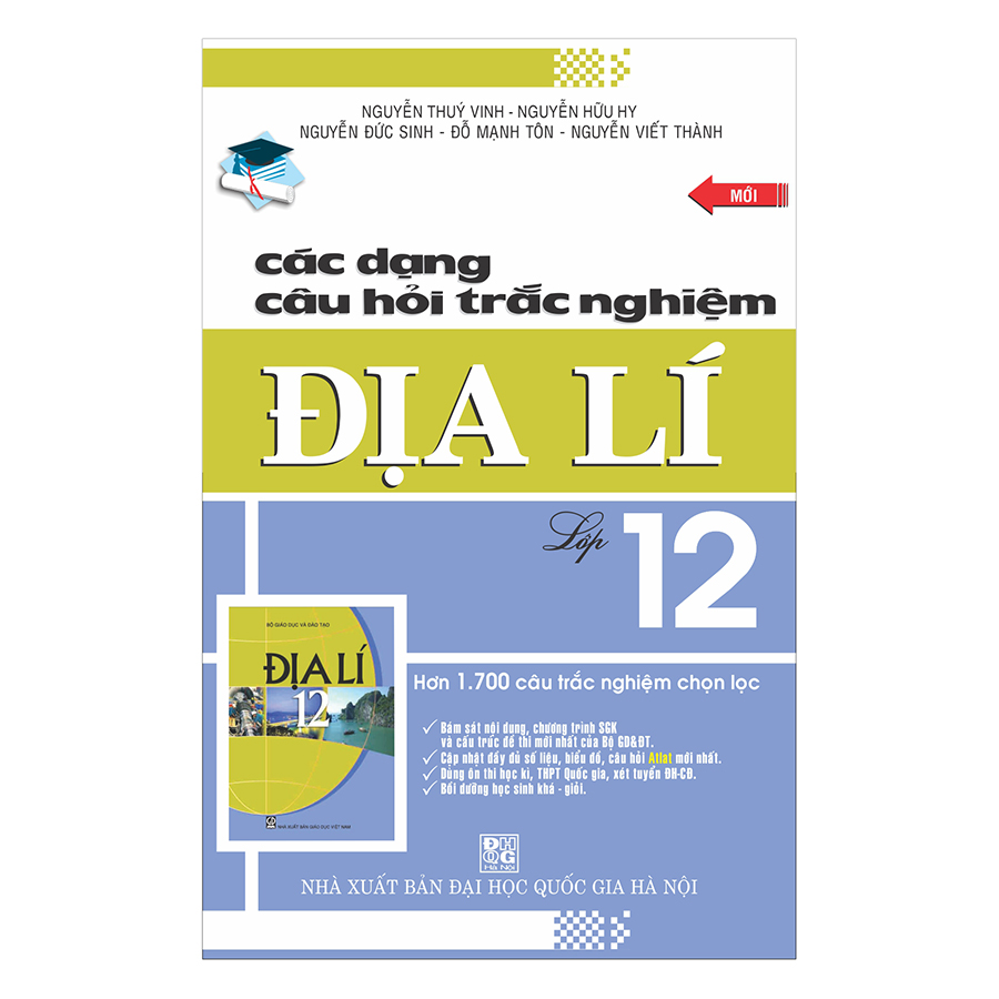 Các Dạng Câu Hỏi Trắc Nghiệm Địa Lí Lớp 12