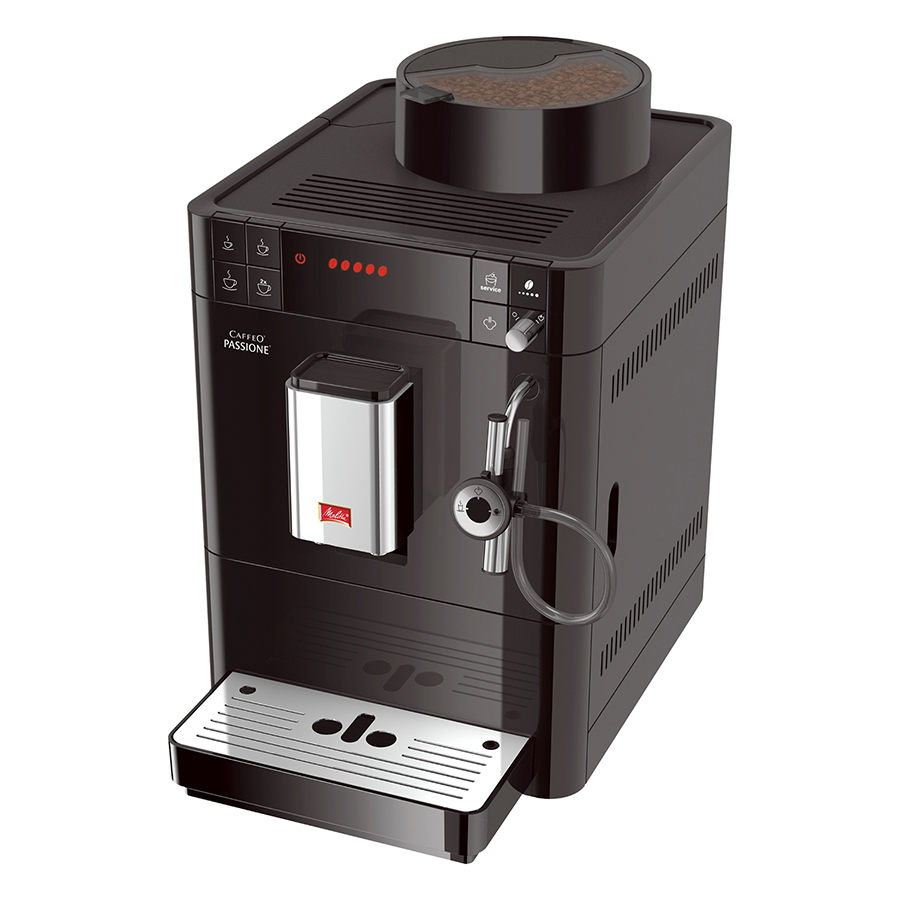 Máy Pha Cà Phê Melitta Đức -  Caffeo Passione Đen - Hàng nhập khẩu