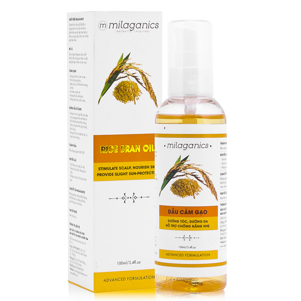 Dầu Cám Gạo Milaganics 100ml