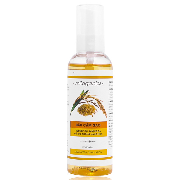 Dầu Cám Gạo Milaganics 100ml