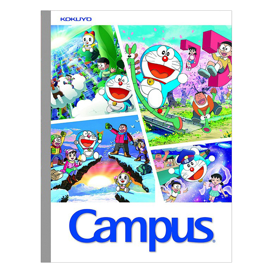 Lốc 10 Cuốn Tập 4 Ô Ly Campus A5 Doraemon Wonderland (96 Trang)