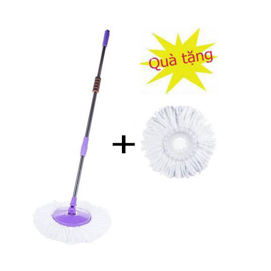 Cây Lau Nhà Fashion Mop Homeeasy + 1 Bông Lau