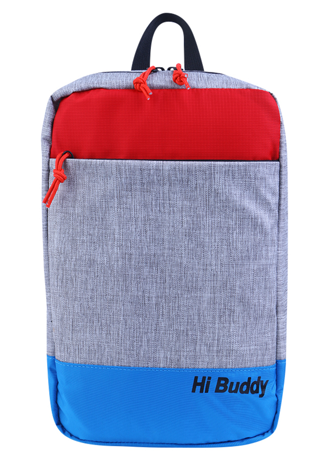 Túi Đeo Chéo In Chữ Đen Hi Buddy CHB (39 x 25 cm) - Nhiều Màu