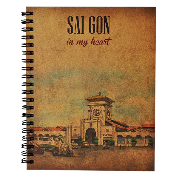 Sổ Tay Sài Gòn In My Heart - Chợ Bến Thành