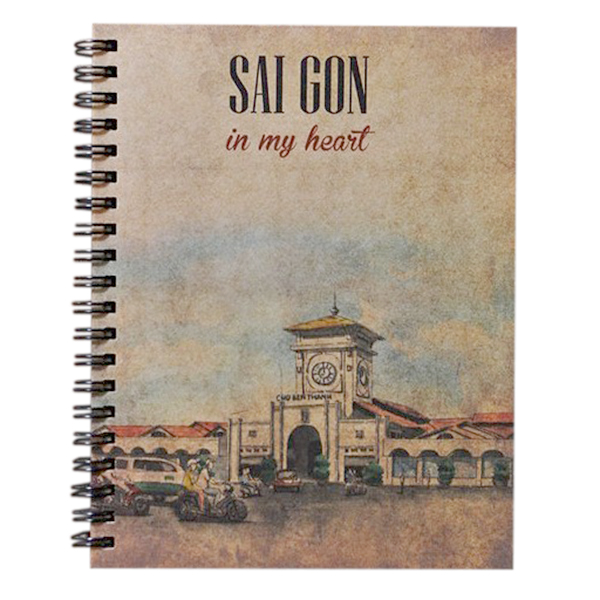 Sổ Tay Sài Gòn In My Heart - Chợ Bến Thành