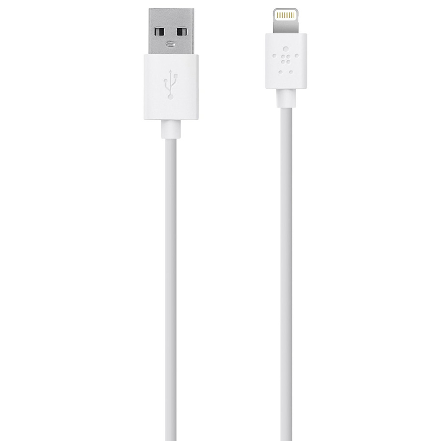 Dây Cáp Sạc Lightning Cho iPhone Belkin F8J023BT04 1.2m - Hàng Chính Hãng