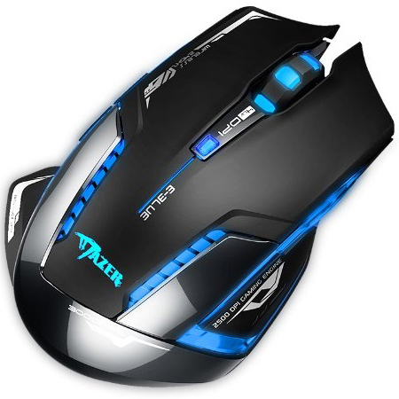 Chuột Không Dây E-Blue Mazer Typer EMS601 - Gaming - Hàng Chính Hãng