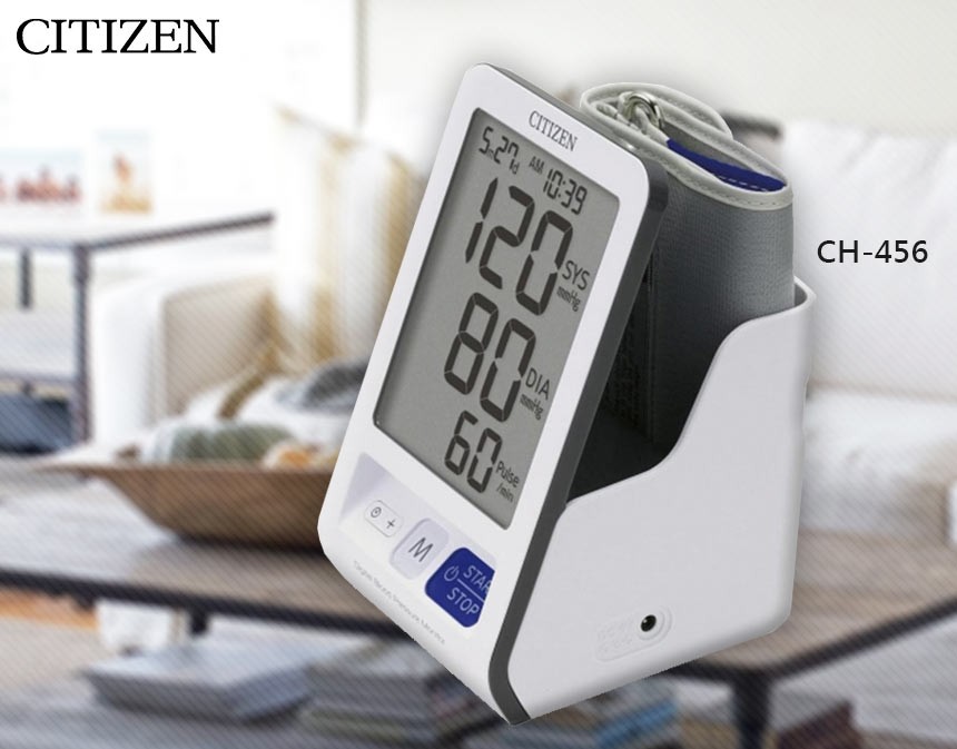 Máy Đo Huyết Áp Điện Tử Cổ Tay Citizen CH-456