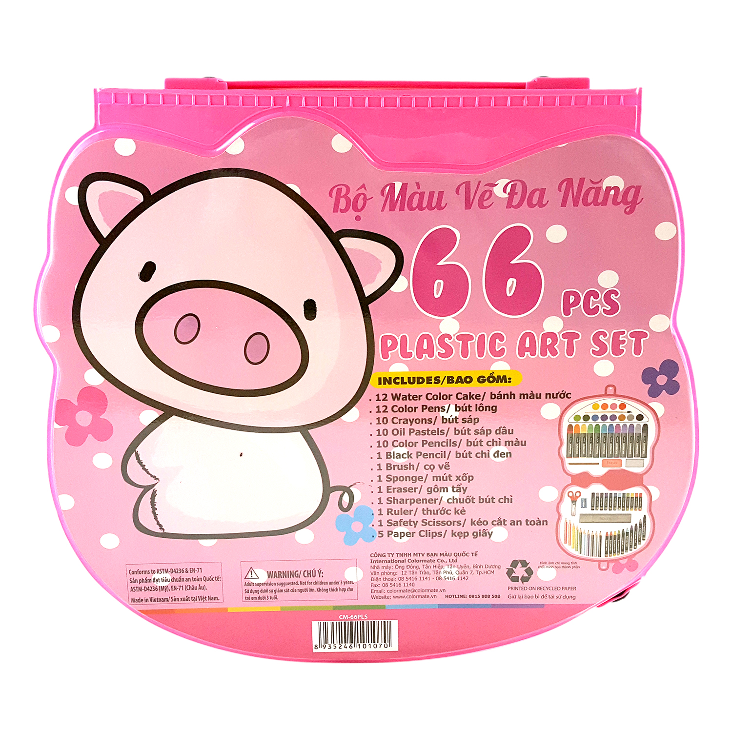 Hộp Màu Colormate P66