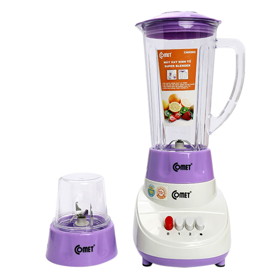 Máy Xay Sinh Tố Comet CM9985  (1.25L) (Giao màu ngẫu nhiên) - Hàng Chính Hãng