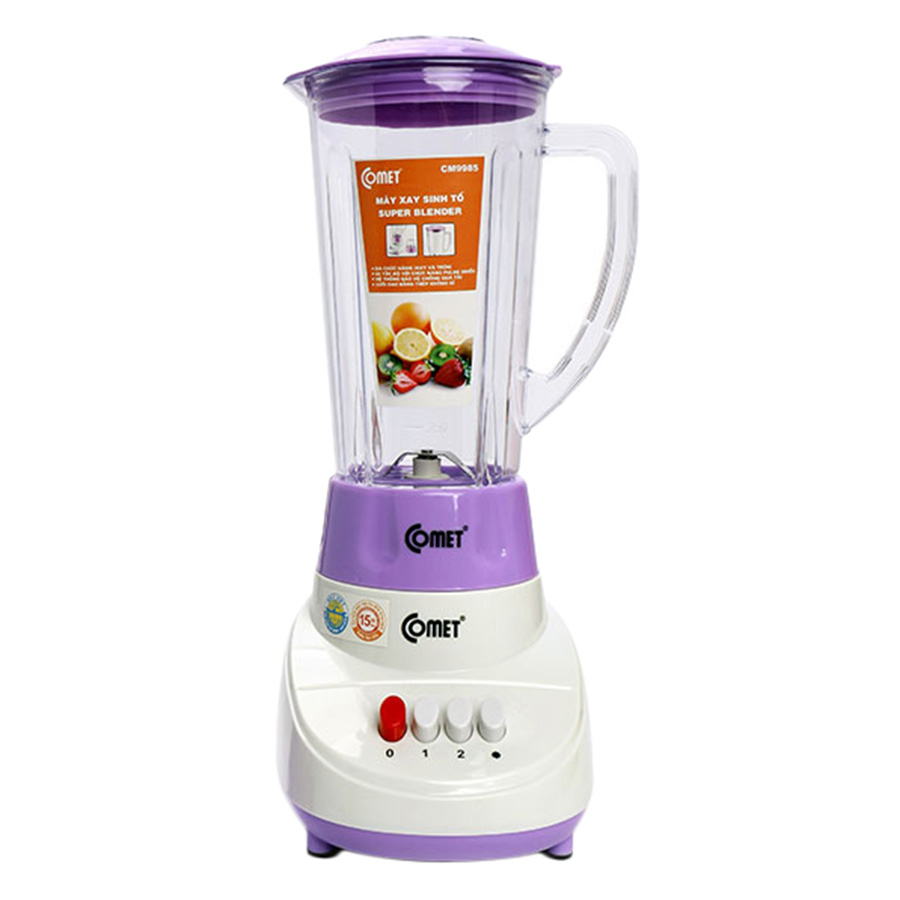 Máy Xay Sinh Tố Comet CM9985  (1.25L) (Giao màu ngẫu nhiên) - Hàng Chính Hãng