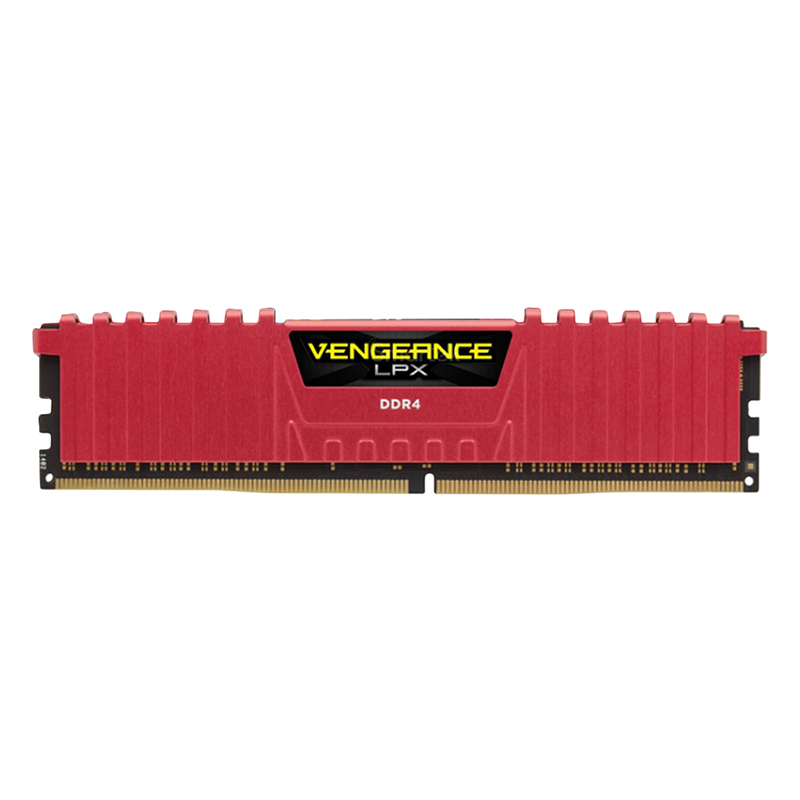 RAM Corsair Vengeance LPX (2 x 8GB) 16GB DDR4 2400 C14 RED - CMK16GX4M2A2400C14R - Hàng Chính Hãng