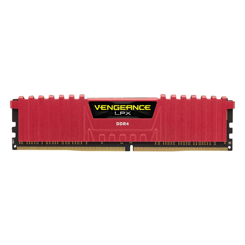 RAM Corsair Vengeance LPX (2 x 8GB) 16GB DDR4 2400 C14 RED - CMK16GX4M2A2400C14R - Hàng Chính Hãng