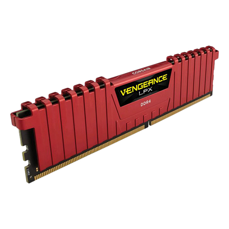 RAM Corsair Vengeance LPX (2 x 8GB) 16GB DDR4 2400 C14 RED - CMK16GX4M2A2400C14R - Hàng Chính Hãng