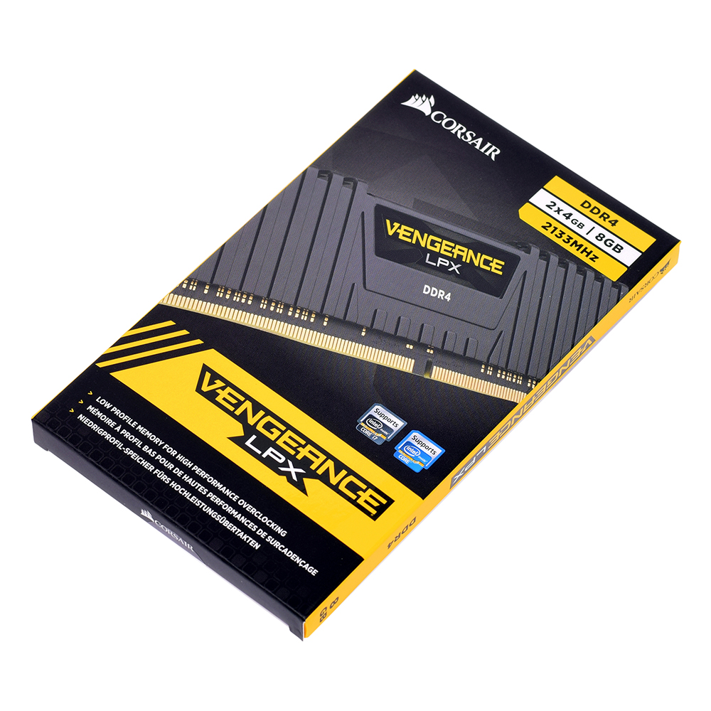 RAM Corsair Vengeance LPX (2 x 4GB) 8GB DDR4 2133 C13 - CMK8GX4M2A2133C13 - Hàng Chính Hãng