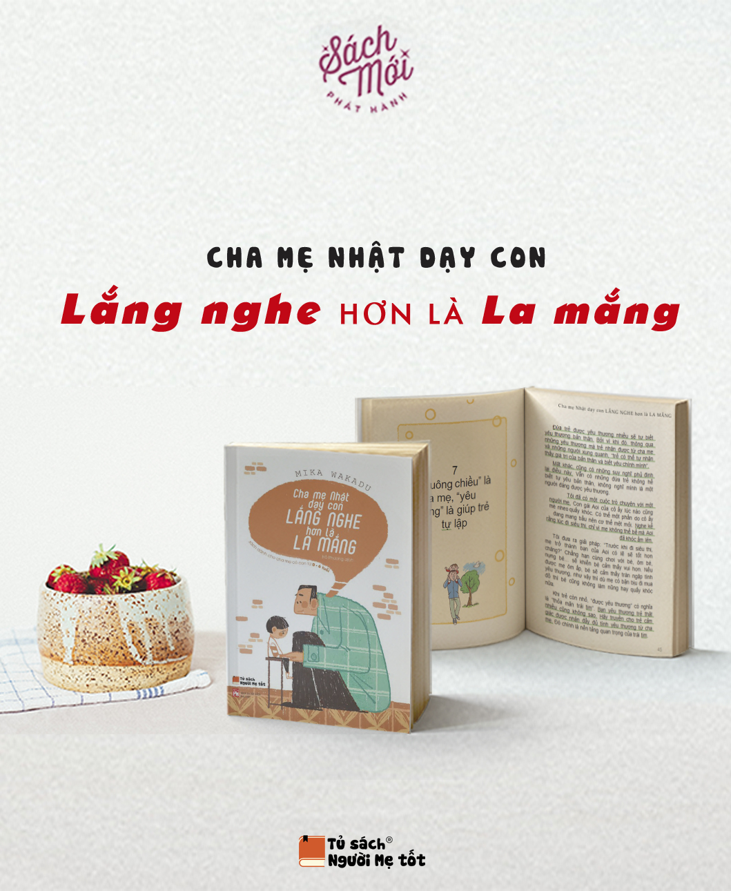 Cha Mẹ Nhật Dạy Con Lắng Nghe Hơn Là La Mắng