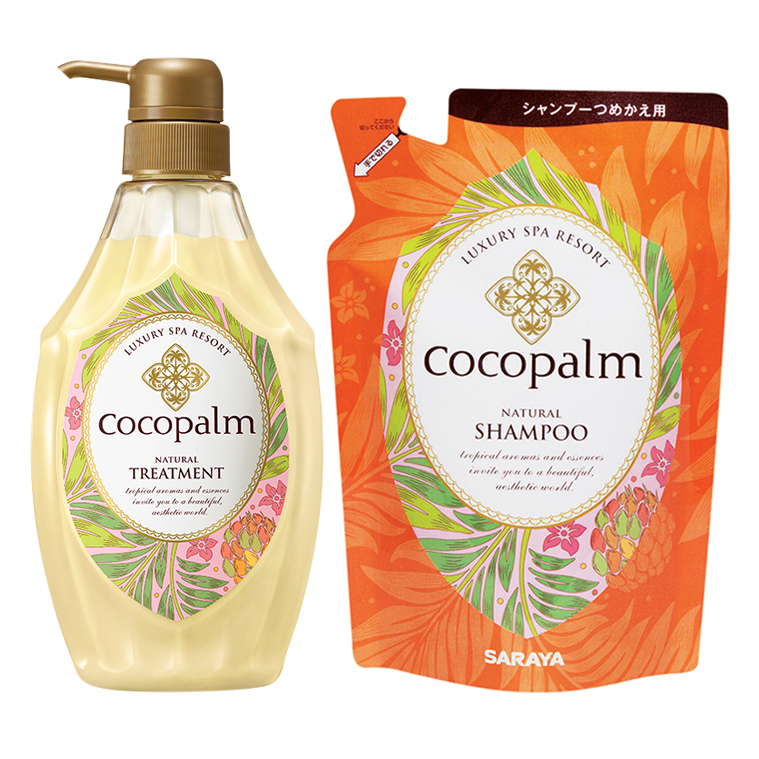 Dầu Xả Cocopalm Chai (600ml) - Tặng Dầu Gội Cocopalm Túi (500ml)