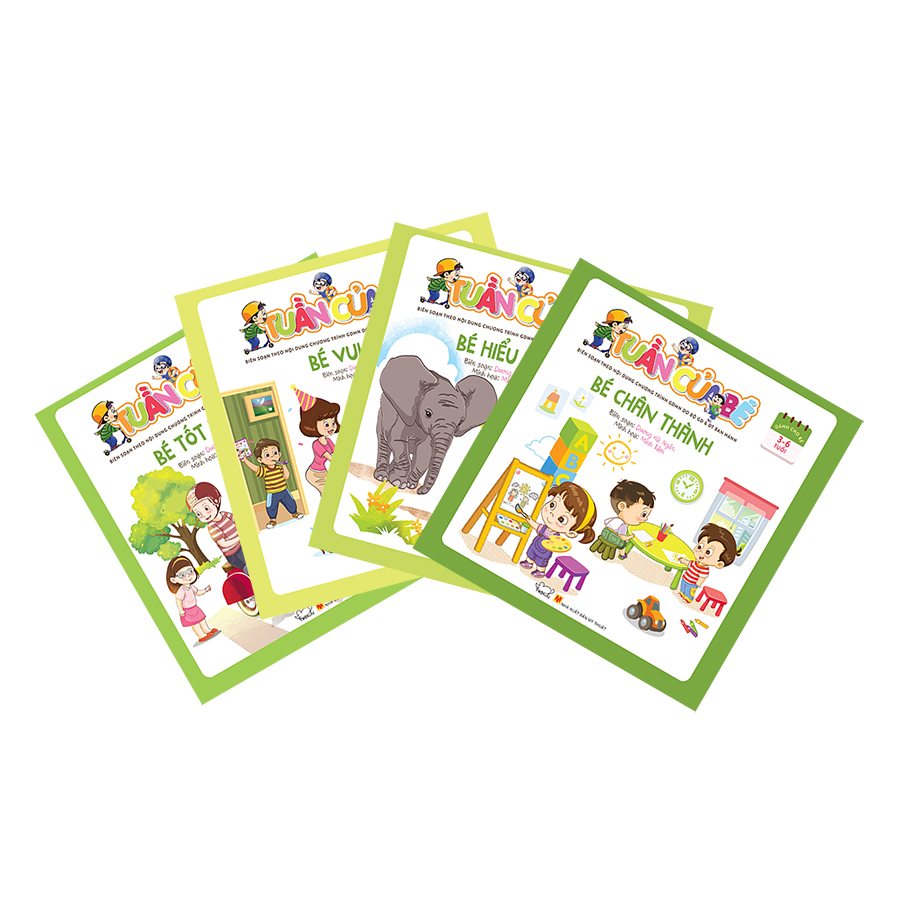Tuần Của Bé Tháng 6 (Bộ 4 Cuốn)