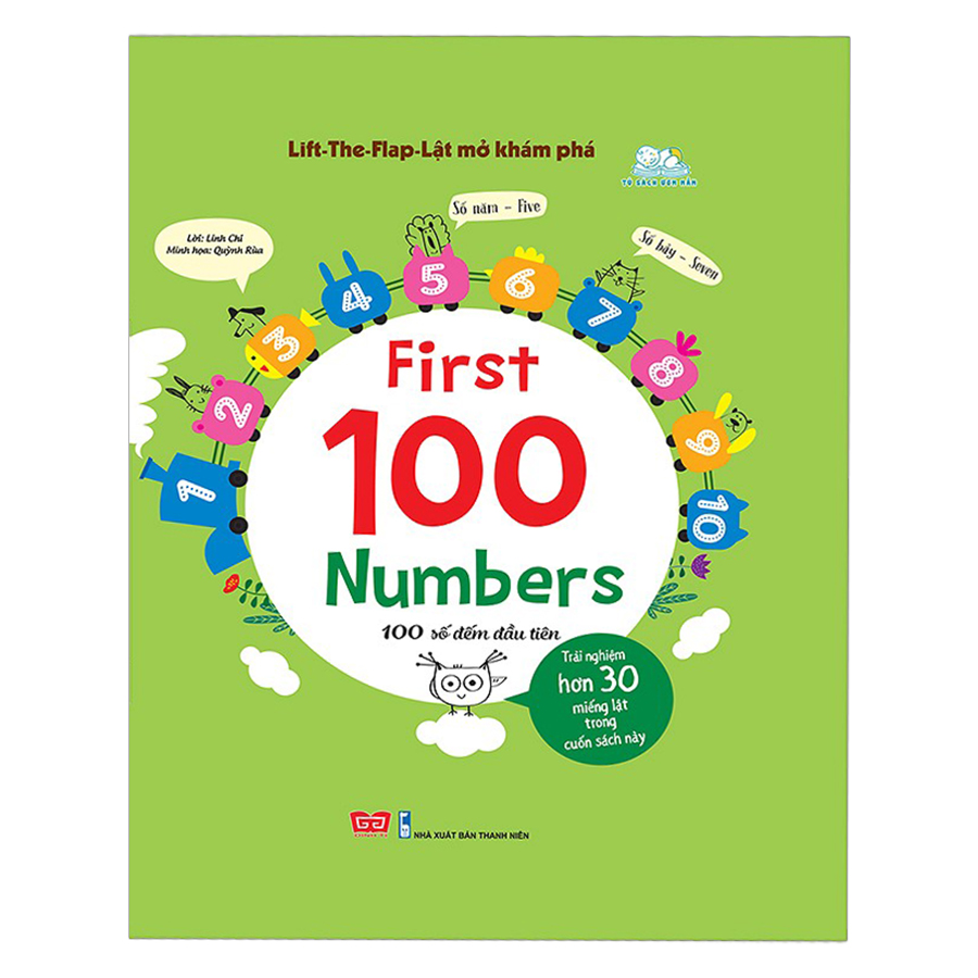 Combo Lift-The-Flap - Lật Mở Khám Phá - First 100 Animals Và First 100 Numbers