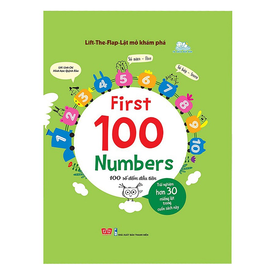 Combo Lift-The-Flap - Lật Mở Khám Phá - First 100 Words + First 100 Animals + First 100 Numbers 